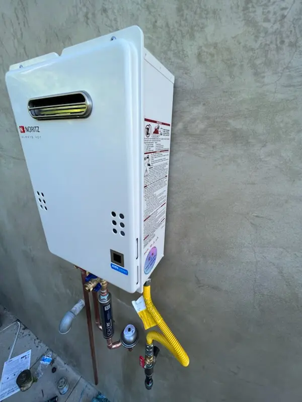 Tankless water heater installation for Gold Cup Springs homes
